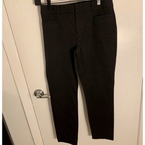 Black Straight Leg Banana Republic